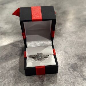 Silver Celtic-Inspired Statement Ring